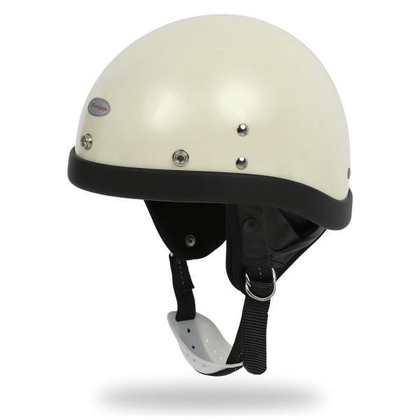 アウトレット PROTECTOR2 HELMET プロテクター2ヘルメット IVORY 装飾 半ヘル HORIZON HELMETS