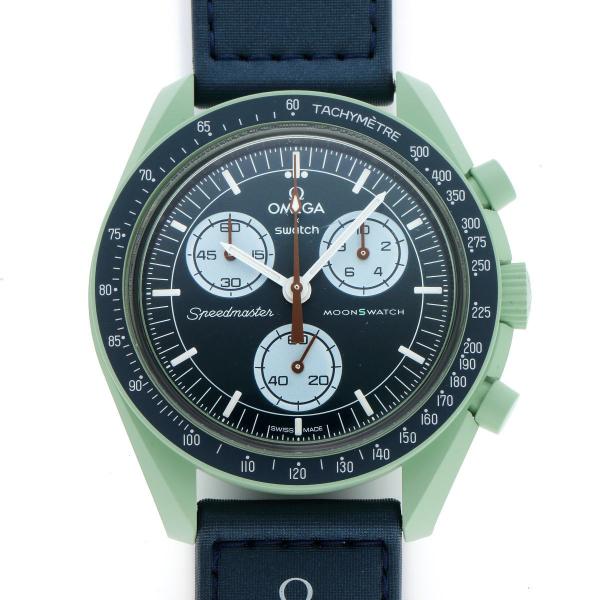 Swatch OMEGA スウォッチ オメガ スピードマスター MISSION ON EARTH ク...