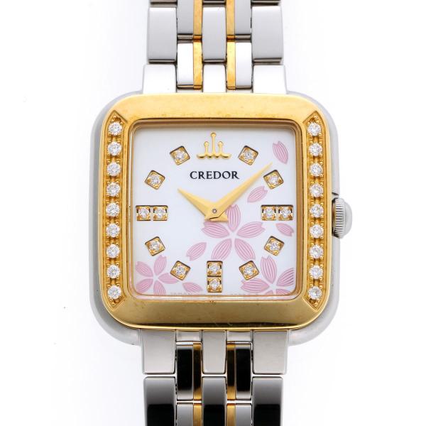 SEIKO セイコー クレドール シグノ ダイヤ 1E70-0AB0 美品 CREDOR SEIKO セイコー クレドール オーバル ダイヤ クォーツ
