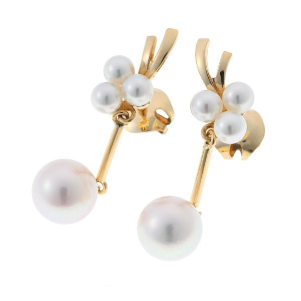 MIKIMOTO（ミキモト） パール ピアス - イエローゴールド K18 2610075