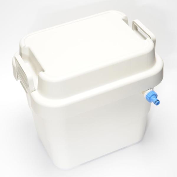 水が溜まると自動ストップするフロート付き。コンパクトなフロートを採用しており、中に部材など収納して持ち運ぶことができます。（無理に詰め込むとフロートを破損しますのでご注意ください）※出荷時はフロートは取付けてありません。※止水フロート、水道...