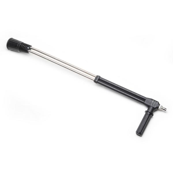 イタリア　PA社製　ダブルランス※写真はワンタッチカプラ付き70cmのものになります。握りを回すことで、圧力の調整ができます。【サイズ】　50cmガン接続部をご選択ください（価格の変動はありません）◆無し（1/4ニップル付き）◆ワンタッチカ...