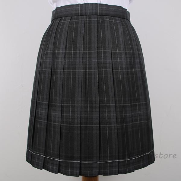 超人気スクールスカート高品質 正統派 制服 女子高生 通学 学生服 中学 チェック アジャスター付 S〜XL