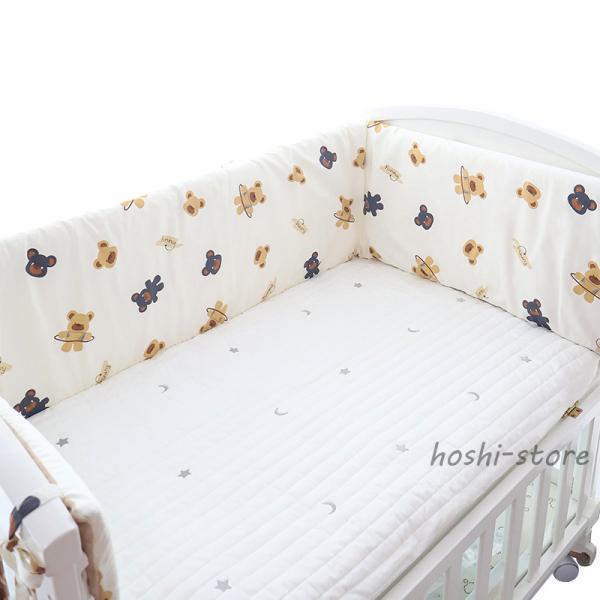 商品名:ベッドガード素材:コットン+ポリエステルセット内容：1枚のみオールシーズンに大活躍ガードの1面はコットン素材、もう1面はビーニーベルベットで夏は通気性よくて、冬は 暖かいです。四季に使用できます。肌に優しい素材高品質な手触りいいコッ...