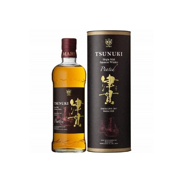 本坊酒造 シングルモルト 津貫 PEATED 700ml ピーテッド カートン付き