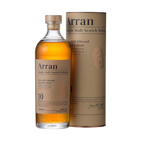 Arran アランモルト 10年 700ml カートン付き 並行輸入品 46度 スコッチ ウイスキー イギリス