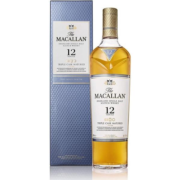 ザ マッカラン トリプルカスク 12年 700ml カートン付き