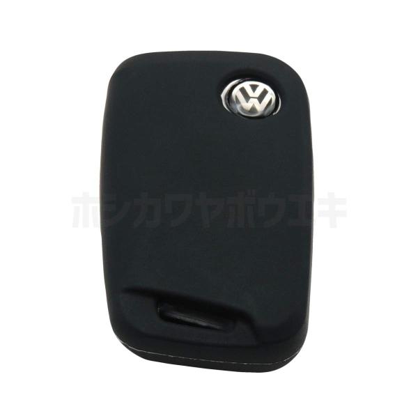 【専用品】 シリコン キーカバー 【黒・ブラック】 for VW パサート セダン ヴァリアント B8 / B8.5 (3G/CB) GTE不可 アルテオン シューティングブレーク (3H)