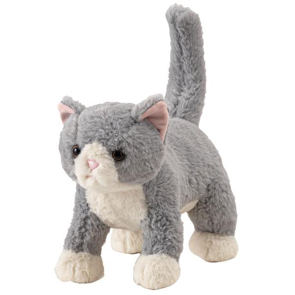 東谷 GLK-210A 癒され アニマル movemal むぶまる グレー 猫 ねこ ネコ