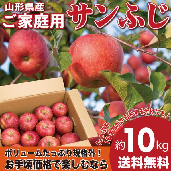 りんご 訳あり 約10キロ サンふじ 山形県産 ご家庭用 林檎 リンゴ 10kg【沖縄、離島への発送不可】 :ringo-sun-10k:ホシノイチバ - 通販 - Yahoo!ショッピング りんご 訳あり 約10キロ サンふじ 山形県産 ご家庭用 林檎 リンゴ 10kg【沖縄、離島への発送不可】 :ringo-sun-10k:ホシノイチバ - 通販 - Yahoo!ショッピング