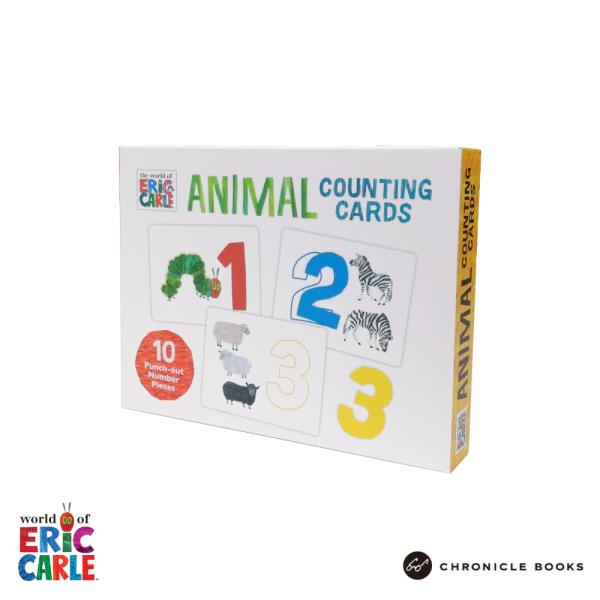 エリック・カール アニマルカウントカード クリスマス