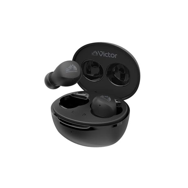 JVCケンウッド Victor HA-A6T-B ワイヤレスイヤホン Bluetooth Ver.5.4