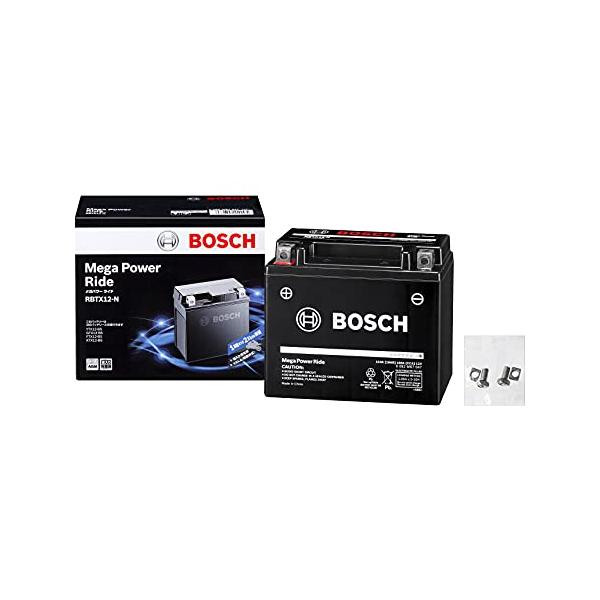 BOSCH (ボッシュ)メガ・パワー・ライド 液入充電済 バイク用バッテリー