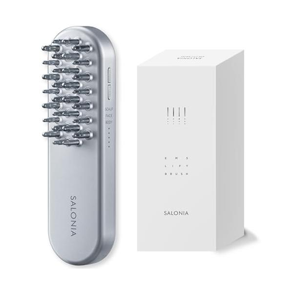 SALONIA サロニア EMS リフトブラシ 電気ブラシ　電動頭皮ブラシ SALONIA サロニア EMS リフトブラシ 電気ブラシ 美顔器 電動頭皮ブラシ