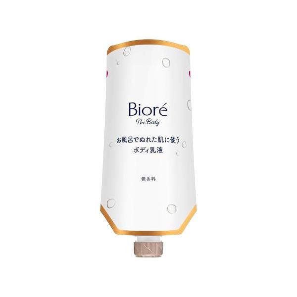 ビオレ ザ ボディ お風呂でぬれた肌に使うボディ乳液 肌すべすべ 無香料 つりさげパック 保湿 285ml