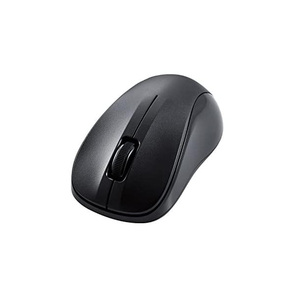 エレコム マウス ワイヤレスマウス Bluetooth 静音 3ボタン Sサイズ 抗菌 ブラック M-BY10BRSKBK