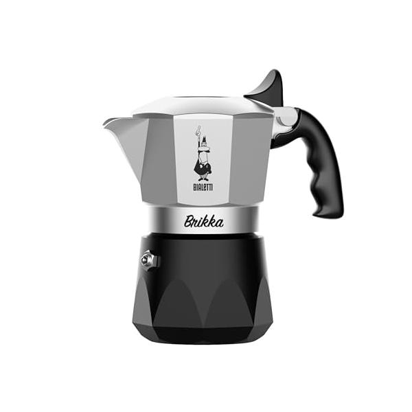 BIALETTI(ビアレッティ) Bialettiブリッカ 2カップ 直火式 (コーヒーメーカー エスプレッソメーカー マキネッタ)