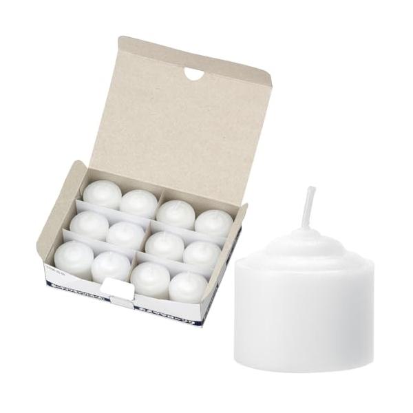 カメヤマ ボーティブ(大) コップなし 12個入 約8時間 ローソク
