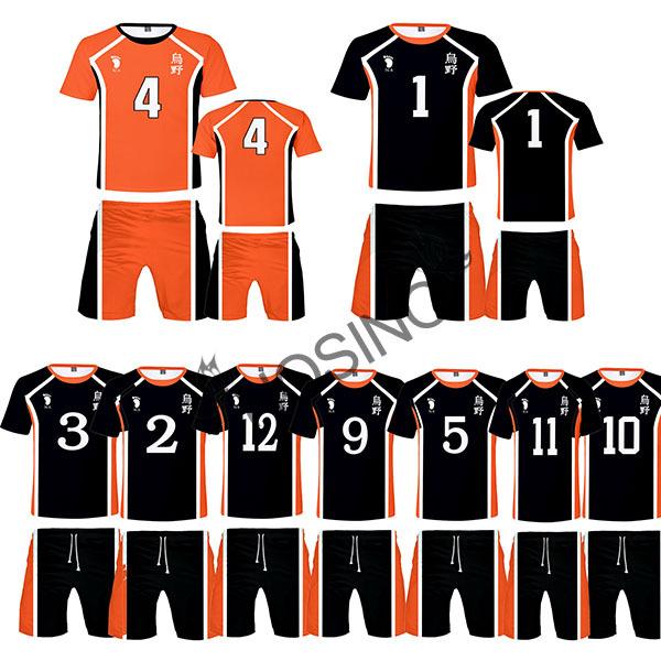 子供用 成人用 ハイキュー 烏野高校 コスプレ衣装 ユニフォーム スポーツウェア 影山飛雄 日向翔陽 月島蛍 孤爪研磨 Wyf0165 Hosino 通販 Yahoo ショッピング