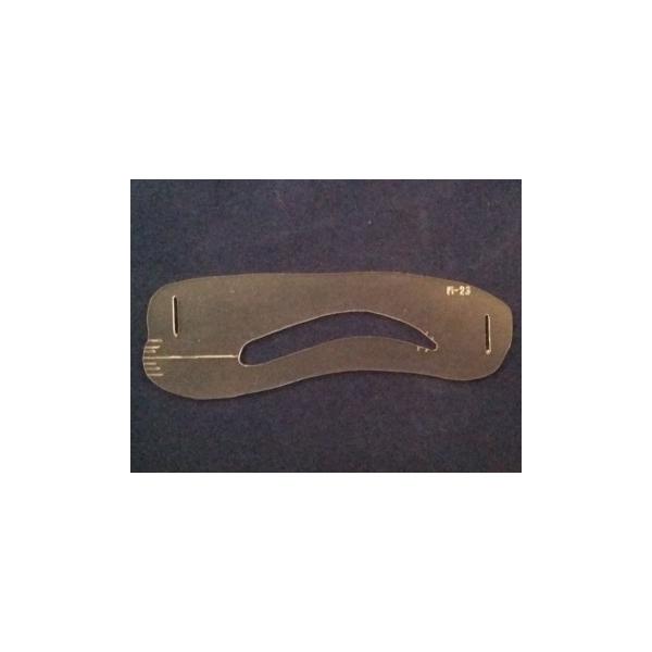 道端 ジェシカ さん  の眉の形を参考に作った眉毛テンプレート『MAYU美』ぬり絵を描くように片手で簡単にきれいな眉を描くことができる眉毛テンプレートです。眉毛の形は１００種類以上。業界No 1、圧倒的な豊富さです。プロも使う眉毛テンプレー...