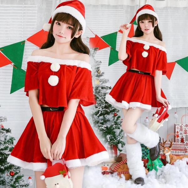 ｍ1115 サンタ コスプレ クリスマス サンタ服 レディース サンタ衣装 Santa パーティ 女性用 制服 コスプレ サンタウェア 可愛い サンタクロース 聖夜パーティー M1115 Hosizora 通販 Yahoo ショッピング