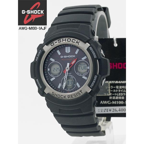 電波ソーラー　G-SHOCK AWG-M510-1AJF AWG-M100-1AJF | CASIO