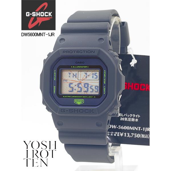 カシオ CASIO G-SHOCK YOSHIROTTENモデル 腕時計DW-5600MNT-1JR :casio