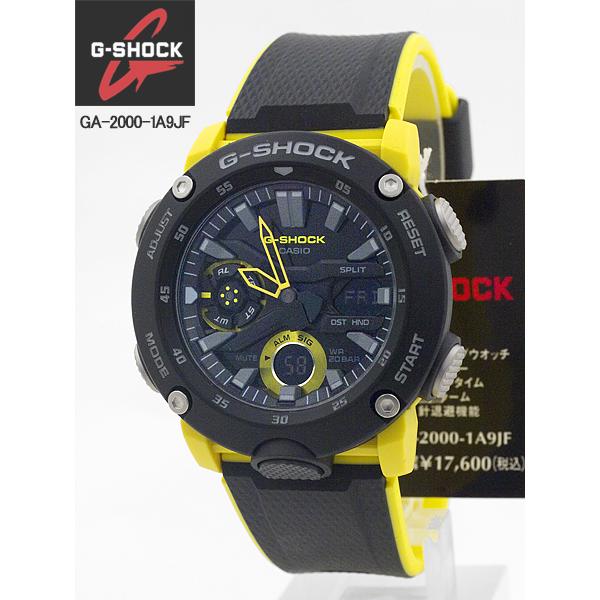 G-SHOCK カシオ CASIO カーボンコアガード 腕時計 GA-2000-1A9JF : e