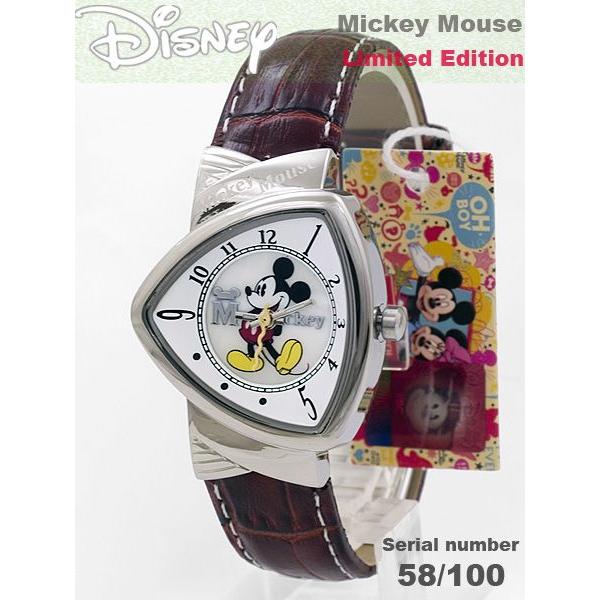 世界限定100本 ディズニー ミッキーマウス 腕時計MK1190-D : disney 