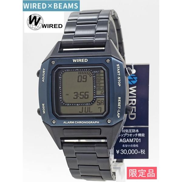 17バーゼル限定 セイコーワイアード Seiko Wired Solidity Featuring Beams デジタル 腕時計 Agam701 Wired Agam701 E 細井時計店 通販 Yahoo ショッピング