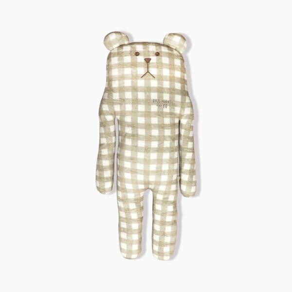 【即納】CRAFTHOLIC 抱き枕クッション L CHECKERED SLOTH ACCENT クッション ぬいぐるみ くま