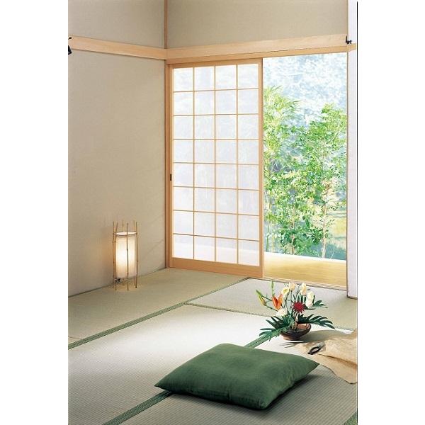 在庫あり 貼るだけレースの障子 100×200（2枚組）コジット 障子 レース 張り替え プライバシー 目隠し 両面テープ
