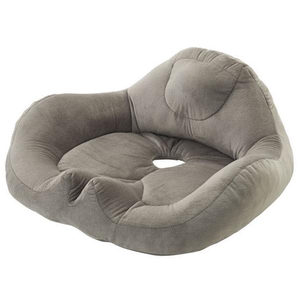 仙骨を支え、骨盤を立たせて正しい姿勢をサポート座布団 クッション 骨盤 立体形状 姿勢 オフィス 在宅 テレワーク 猫背 仙骨 正しい姿勢