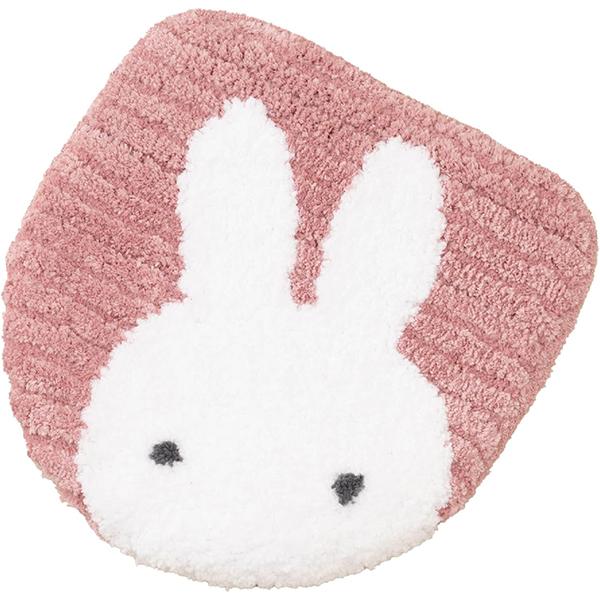 ミッフィーのシンプルなトイレタリーシリーズ☆ミッフィー トイレタリー プリーマミッフィー 兼用フタカバー ピンク センコー ディック・ブルーナ ミッフィー トイレ マット スリッパトイレタリー 洗濯可 ウォッシャブル 滑りにくい 新生活 【...