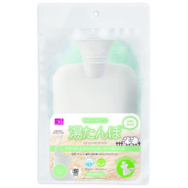 やわらか&amp;ふんわりあたたか！サンファミリー やわらかECO 湯たんぽ 寒さ 冷房対策 冷え性 安眠 電気不要 ECO ふわふわ カバー付き【商品仕様】材質 本体：塩化ビニル樹脂キャップ：ポリプロピレンパッキン：シリコーンゴムカバー：...