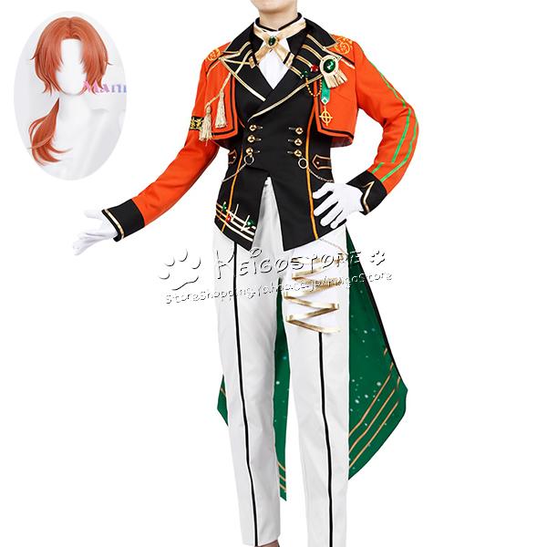 送料無料◇あんさんぶるスターズ!風 月永レオ コスプレ衣装 ウィッグ cosplay ハロウィン仮装 お祭りコスチューム イベント演出服 :OXMH329:東京ビートル 通販 あんさんぶるスターズ!!コスプレ衣装(L)