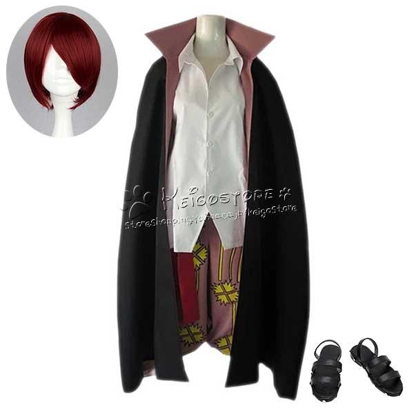 送料無料 One Piece ワンピース 海賊王 風 シャンクス コスプレ 衣装 ウィッグ 靴 コスチューム イベント アニメ ハロウィン仮装 Sks1396 東京ビートル 通販 Yahoo ショッピング