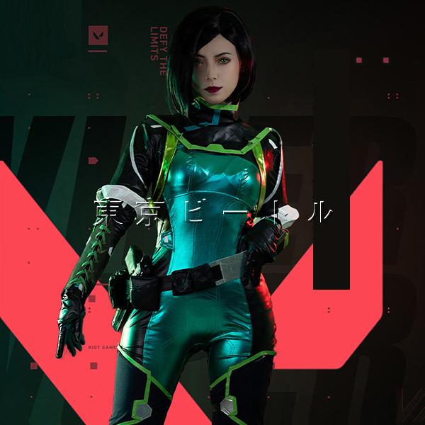 送料無料】ヴァロラント VALORANT 風 ヴァイパー/VIPER コスプレ衣装