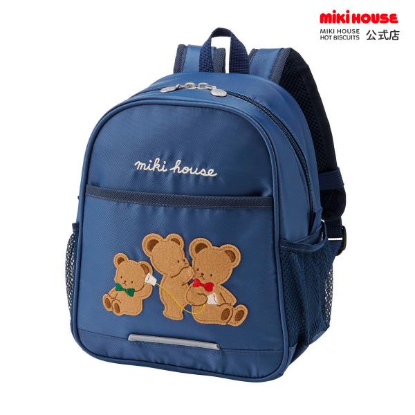 ミキハウス 【ミキハウス】 ミキハウスベア リュック 入園 入学 新学期 紺 --- MIKIHOUSE