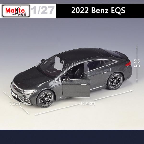 W20230277 ミニカー Masito 1:27 メルセデスベンツ EQS 2022 : ほてい