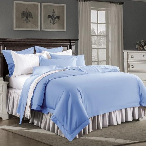 Sale セール 掛け布団カバー セミダブル 170 210cm 400tcコットンサテン アズール ブルー 400csduvet02azure ホテルライクインテリア 通販 Yahoo ショッピング