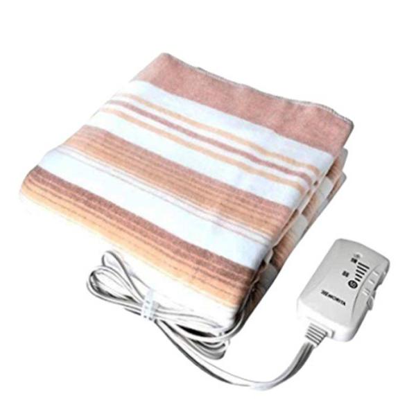 【爆買】MORITA電気敷き毛布品番：TMB-K19KSサイズ：約190×130cm材質：ポリエステル100％消費電力：60W機能：温度調節、頭寒足熱配線、室温センサー、ダニ退治、ウオッシャブルJAN:4573115352075