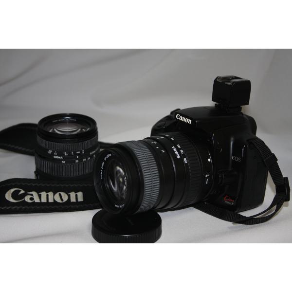 Canon デジタル一眼レフカメラ EOS Kiss デジタル X ダブルズーム