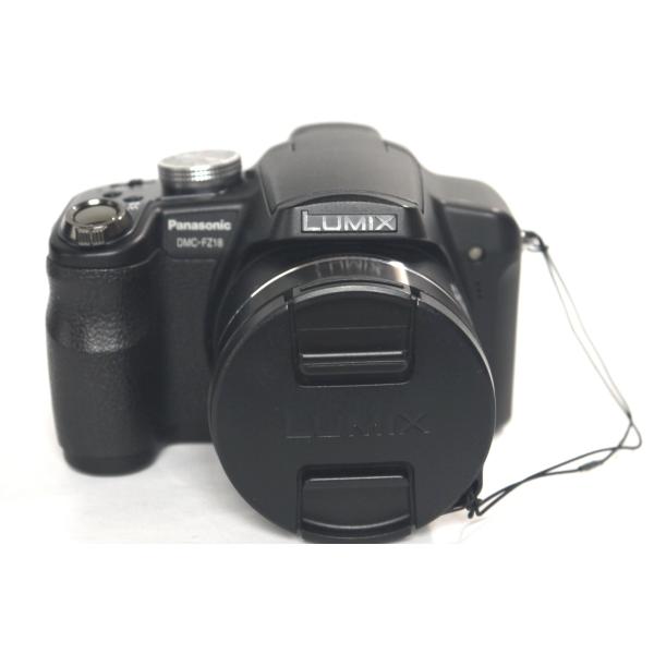 パナソニック デジタルカメラ LUMIX (ルミックス) ブラック DMC-FZ18-K