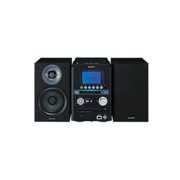 SONY MD搭載オールインワンコンポ CMT-M35WM B ブラック : ホット
