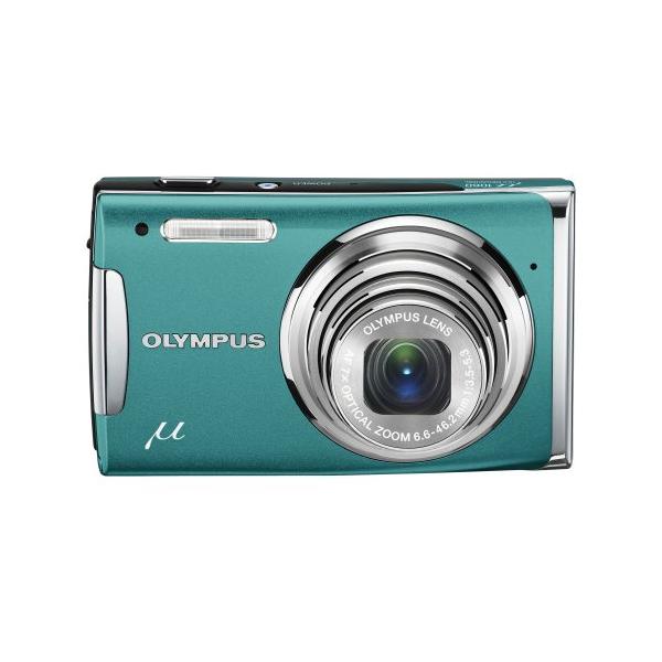 【動作品】OLYMPUS μ 1060 グリーン　コンパクトデジタルカメラ OLYMPUS デジタルカメラ μ1060 (ミュー) エメラルドグリーン GRN