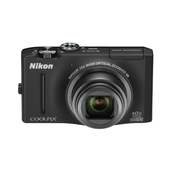 Nikon デジタルカメラ COOLPIX S8100 ノーブルブラック S8100BK 1210万画素 光学10倍ズーム 広角30mm 3.0型液晶