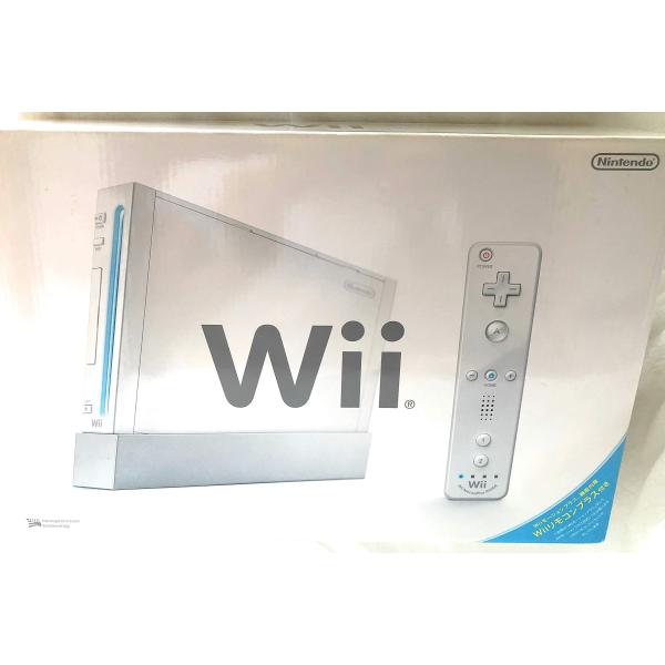 Wii本体 (シロ) (「Wiiリモコンプラス」同梱) (RVL-S-WAAG)【メーカー生産終了】