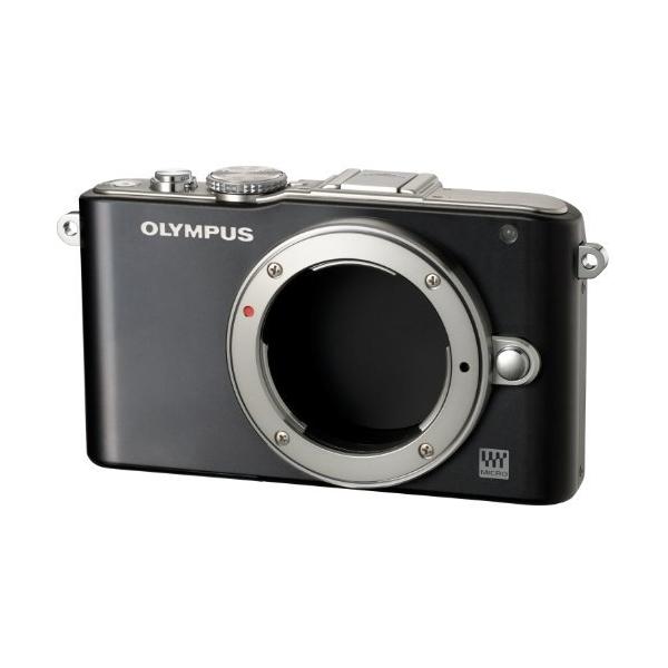 OLYMPUS ミラーレス一眼 PEN Lite E-PL3 ボディ ブラック BODY BLK