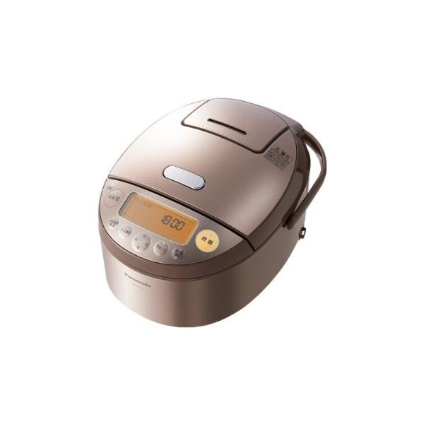 パナソニック 5.5合 炊飯器 圧力IH式 おどり炊き ノーブルブラウン SR-PA101-T